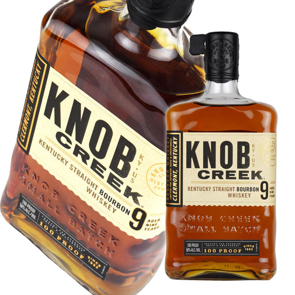 Whiskey 50% Knob Creek 9 years 750ml 1 bottle regular