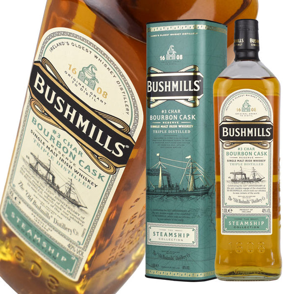 Whiskey 40% Bushmills Steamship Collection Bourbon Cask 1000ml 1 bottle