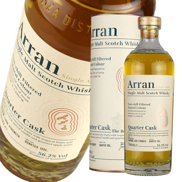 Whiskey 56.2% Aran Quarter Cask 700ml 1 bottle Regular