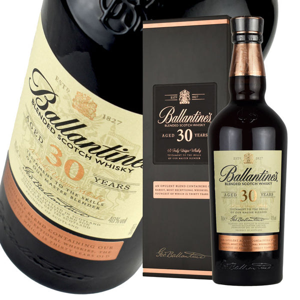 Whiskey 40% Ballantine's 30 years 700ml 1 bottle in wooden box