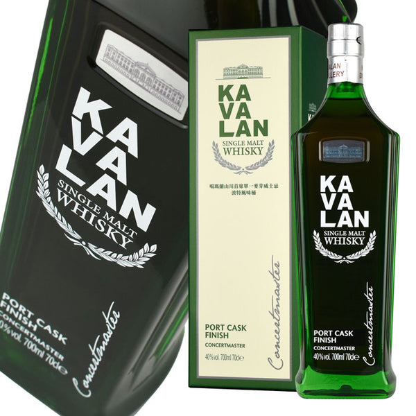 Whiskey 40% Kavalan Concertmaster Port Finish 700ml 1 bottle