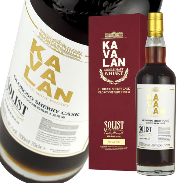 Whiskey 56.3% Kavalan Soloist Oloroso Sherry Cask Cask Strength 700ml 1 bottle