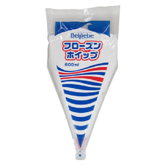 ベルリーベ フローズンホイップ (口金付）600ml×1個 〔冷凍〕〔送料無料〕