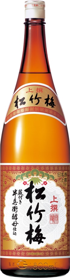 日本酒 上撰 松竹梅 一升瓶×1本 専用箱付 京都・地酒