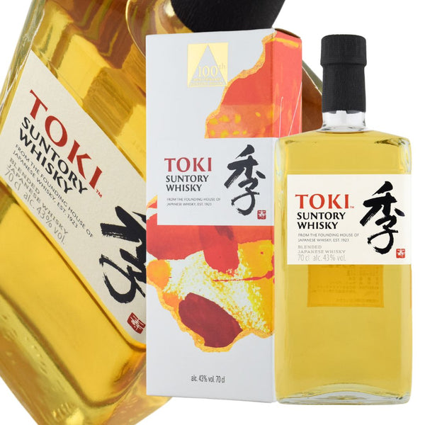 ウイスキー 43度 季 TOKI サントリー ブレンデッド ジャパニーズ ウイスキー 100周年箱入 700ml 1本 並行