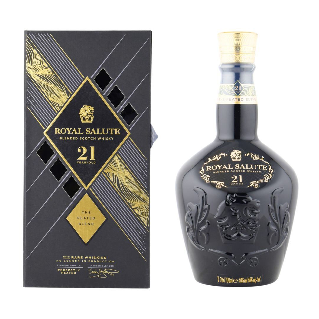 ウイスキー 40度 ロイヤルサルート 21年 ピーテッドブレンド