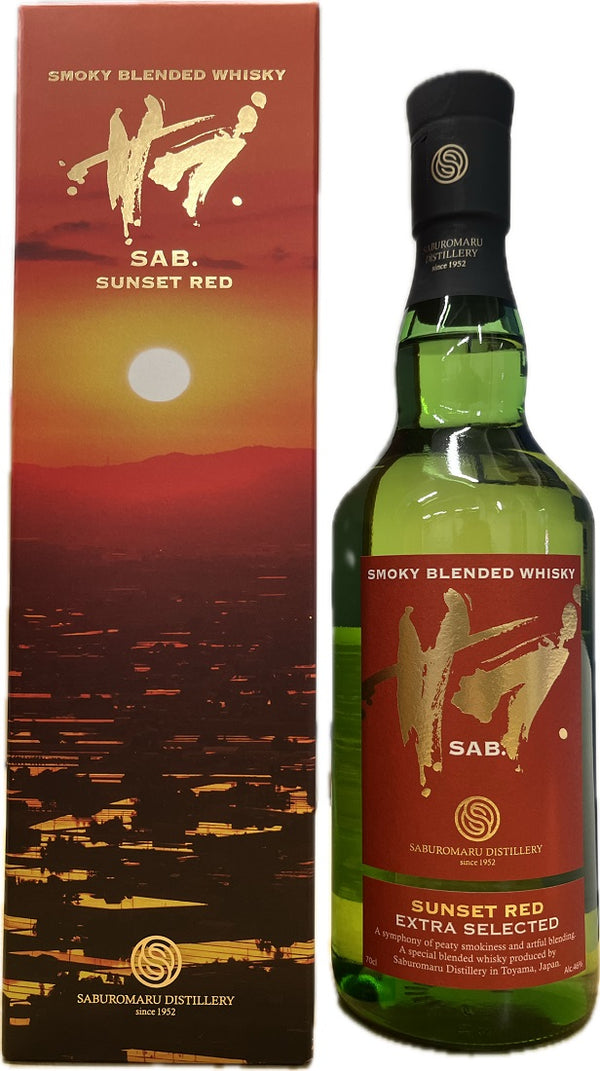 ウイスキー 46度 SAB. SUNSET RED サンセットレッド 700ml 1本 三郎丸蒸留所