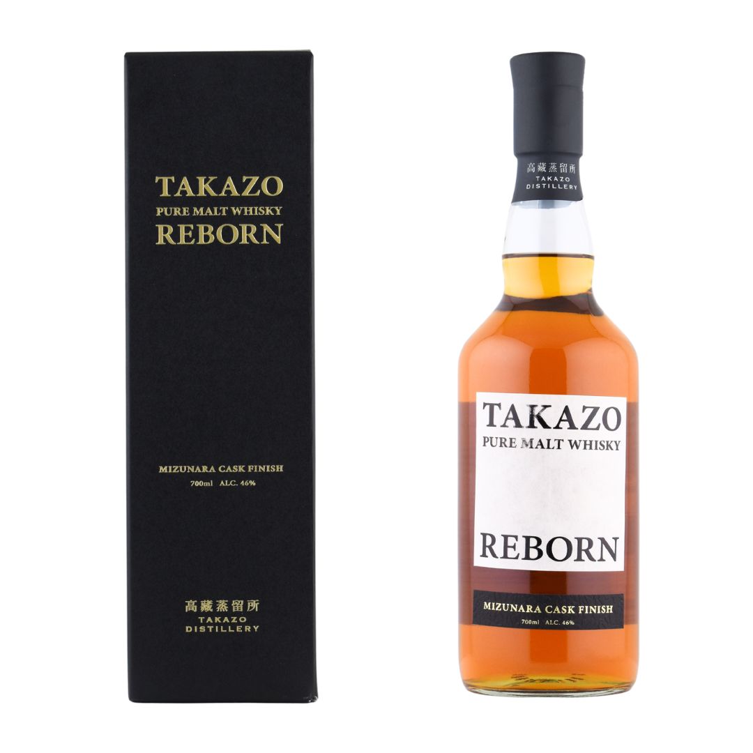 ウイスキー 46度 TAKAZO 高蔵 ピュアモルトウイスキー ミズナラ