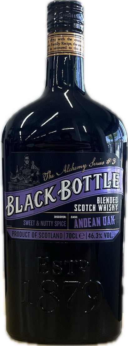 ウイスキー 46.3度 ブラックボトル アンディーンオーク 700ml 1本 並行