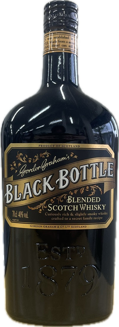 ウイスキー 40度 ブラックボトル 700ml 1本 並行
