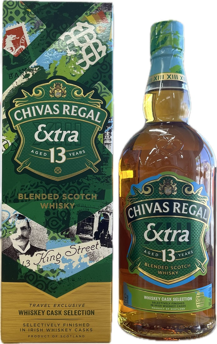 ウイスキー 40度 シーバスリーガル 13年 エクストラ アイリッシュウイスキーカスク 1000ml 1本 箱入 並行