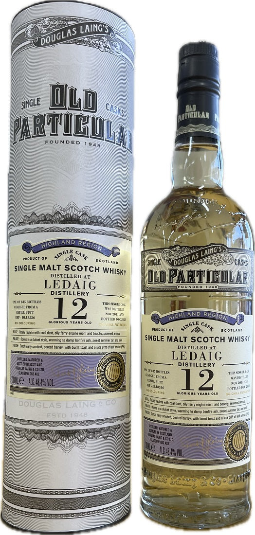ウイスキー 48.4度 レダイグ 2011 12年 ダグラスレイン オールド パティキュラー 700ml 1本 正規