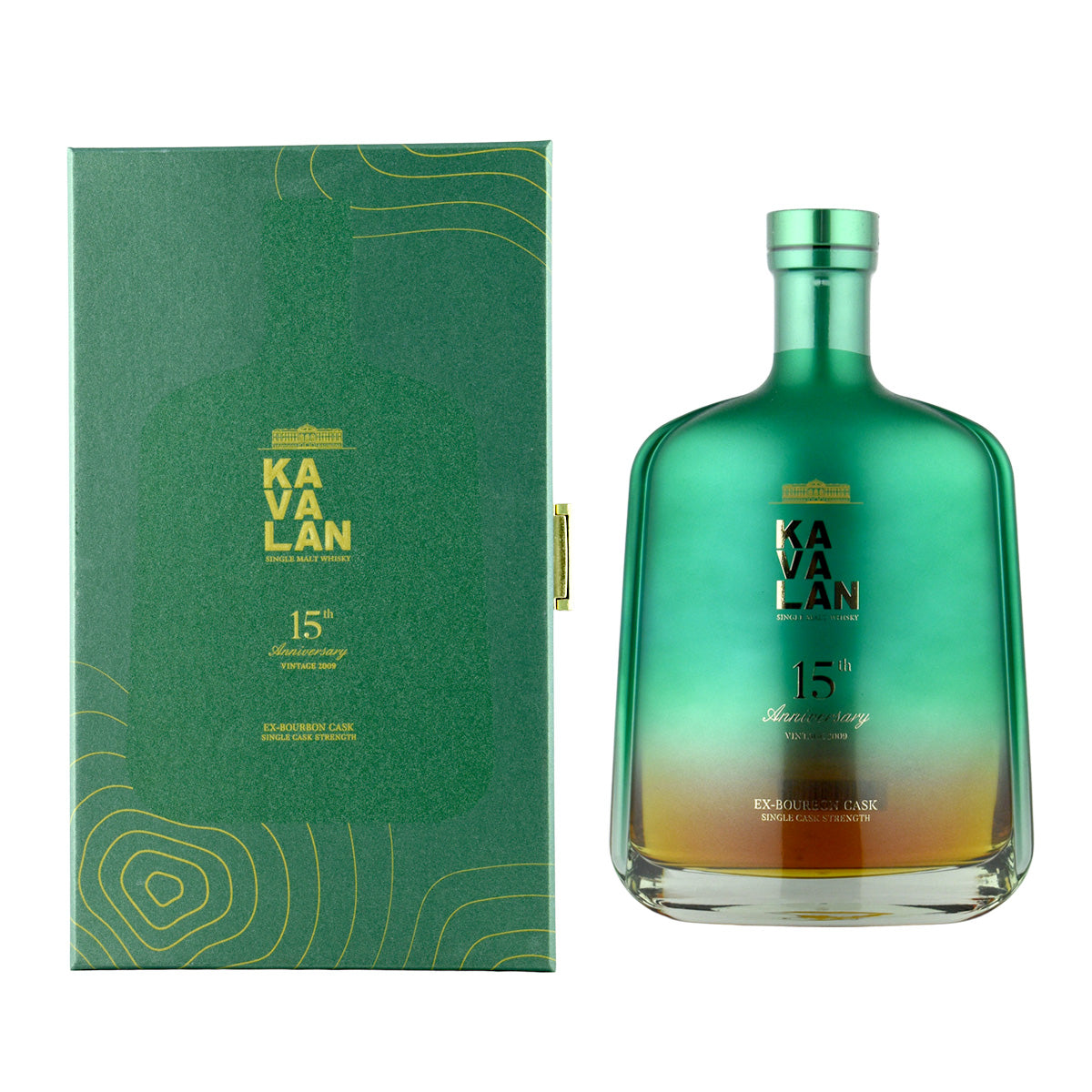 １５周年記念 カバランエクスバーボン カスクストレングス 2009 750ml KAVALAN カバラン 15周年記念ボトル 2009 エクスバーボン カスク