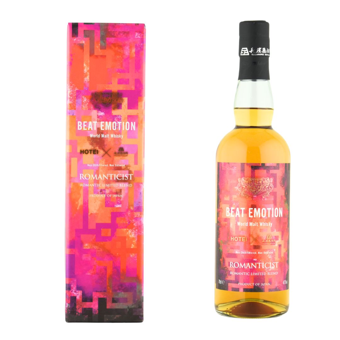 布袋寅泰　ウイスキー ウイスキー 47度 ビートエモーション ロマンティスト 700ml 1本 長濱