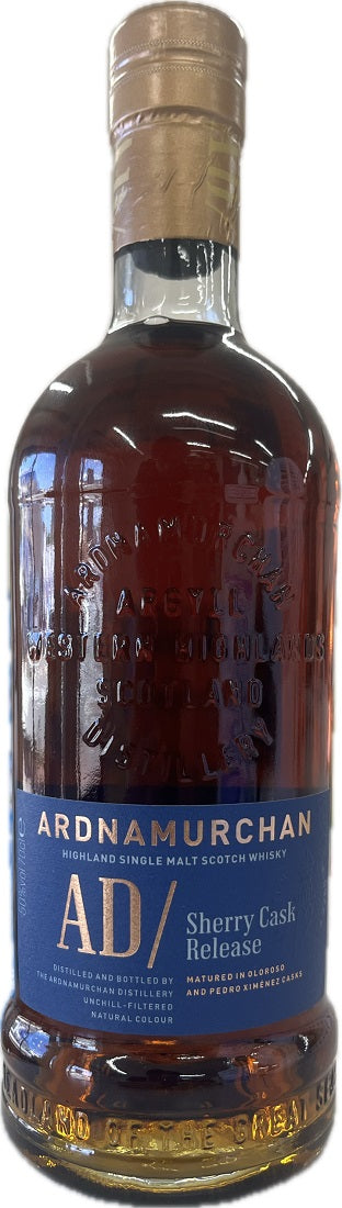 ウイスキー 50度 アードナムルッカン シングルモルトシェリーカスクリリース 700ml 1本