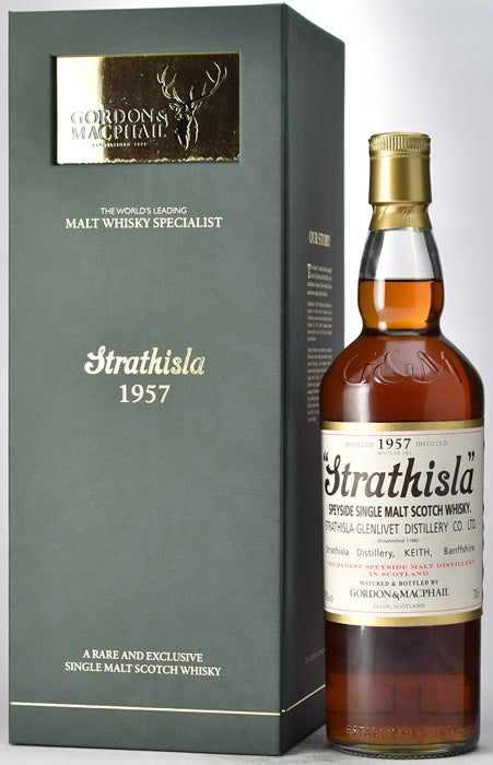 ウイスキー 43度 ストラスアイラ 1957年 2013年ボトリング ゴードン＆マクファイル 700ml 1本 正規