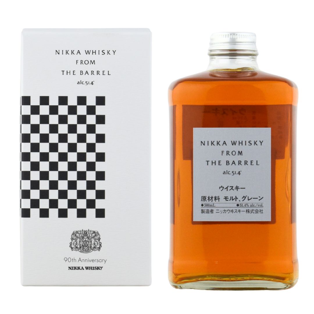 ウイスキー 51.4度 ニッカ フロムザバレル 500ml 1本 90周年