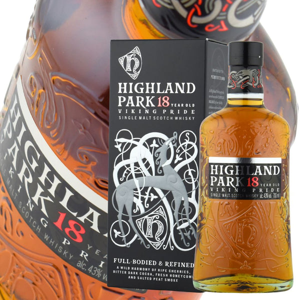 ウイスキー 43度 ハイランドパーク 18年 ヴァイキング プライド 700ml 瓶 1本 正規