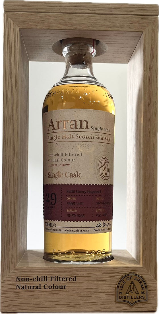 アラン1995 シェリーホグスヘッド 29年熟成 ― ウィスクイー創業25周年