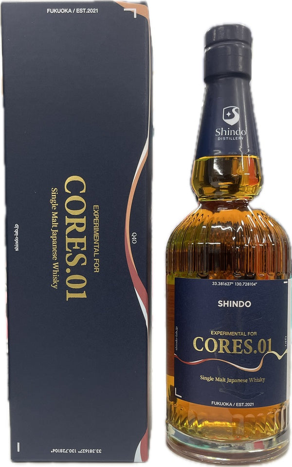 ウイスキー 48度 Shindo Experimental for CORES 01 新道 エクスペリメンタル コアーズ 01 700ml 1本