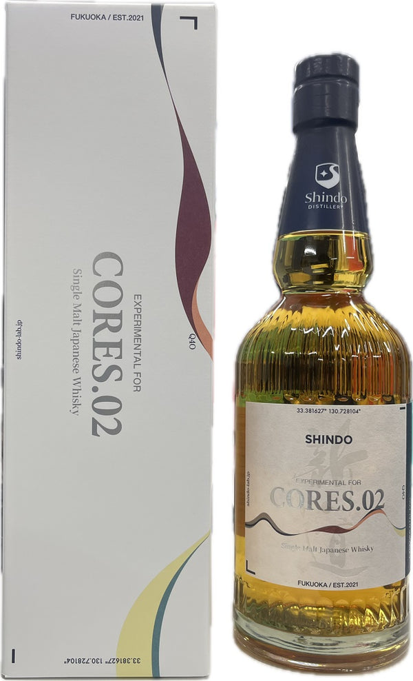 ウイスキー 48度 Shindo Experimental for CORES 02 新道 エクスペリメンタル コアーズ 02 700ml 1本