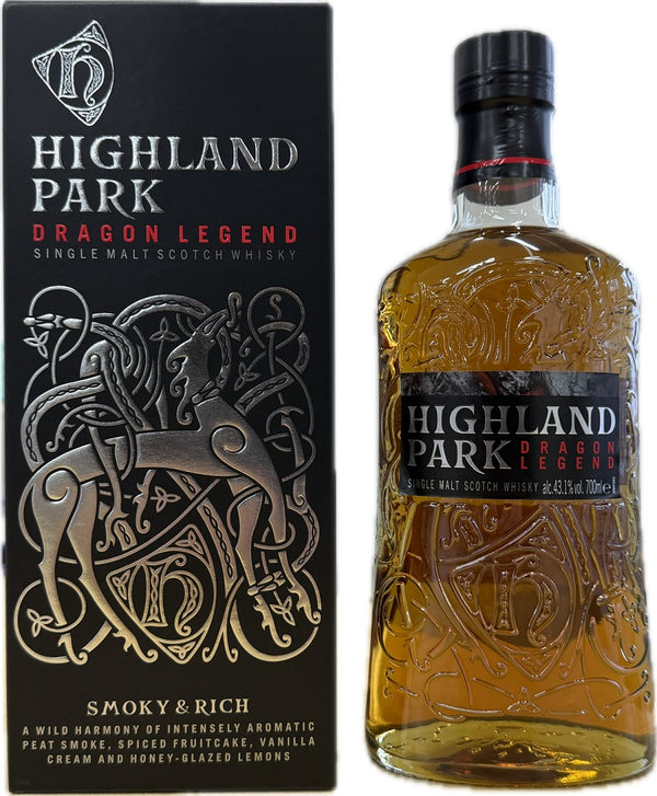 ウイスキー 43.1度 ハイランドパーク ドラゴンレジェンド 700ml 1本 並行
