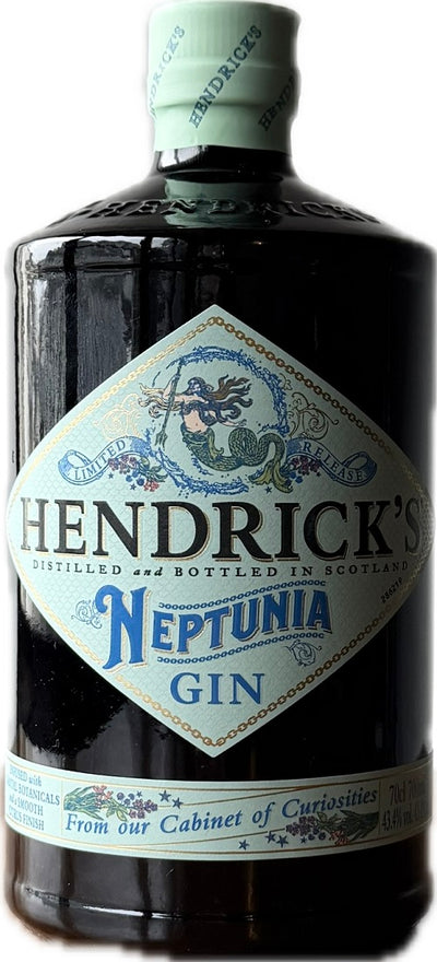 ジン 43.4度 ヘンドリックスジン ネプチュニア 700ml 1本 並行